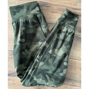 Champion Soft Touch Jogger Women's Small Camouflage Camo Green